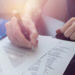 Signing Spousal Support Modification Agreement
